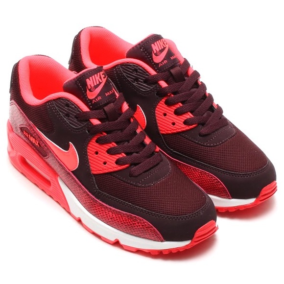 nike air max 90 burgundy womens